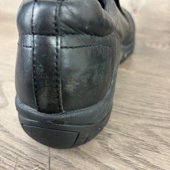 Merrell Jungle Moc Midnight Slip On Shoes Women's 10.5 Black Leather Loafers - Picture 15 of 16